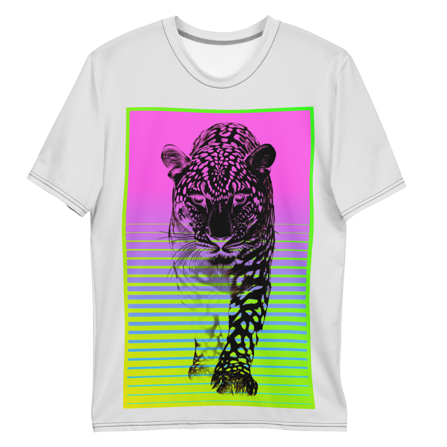 Neon Leopard Tee